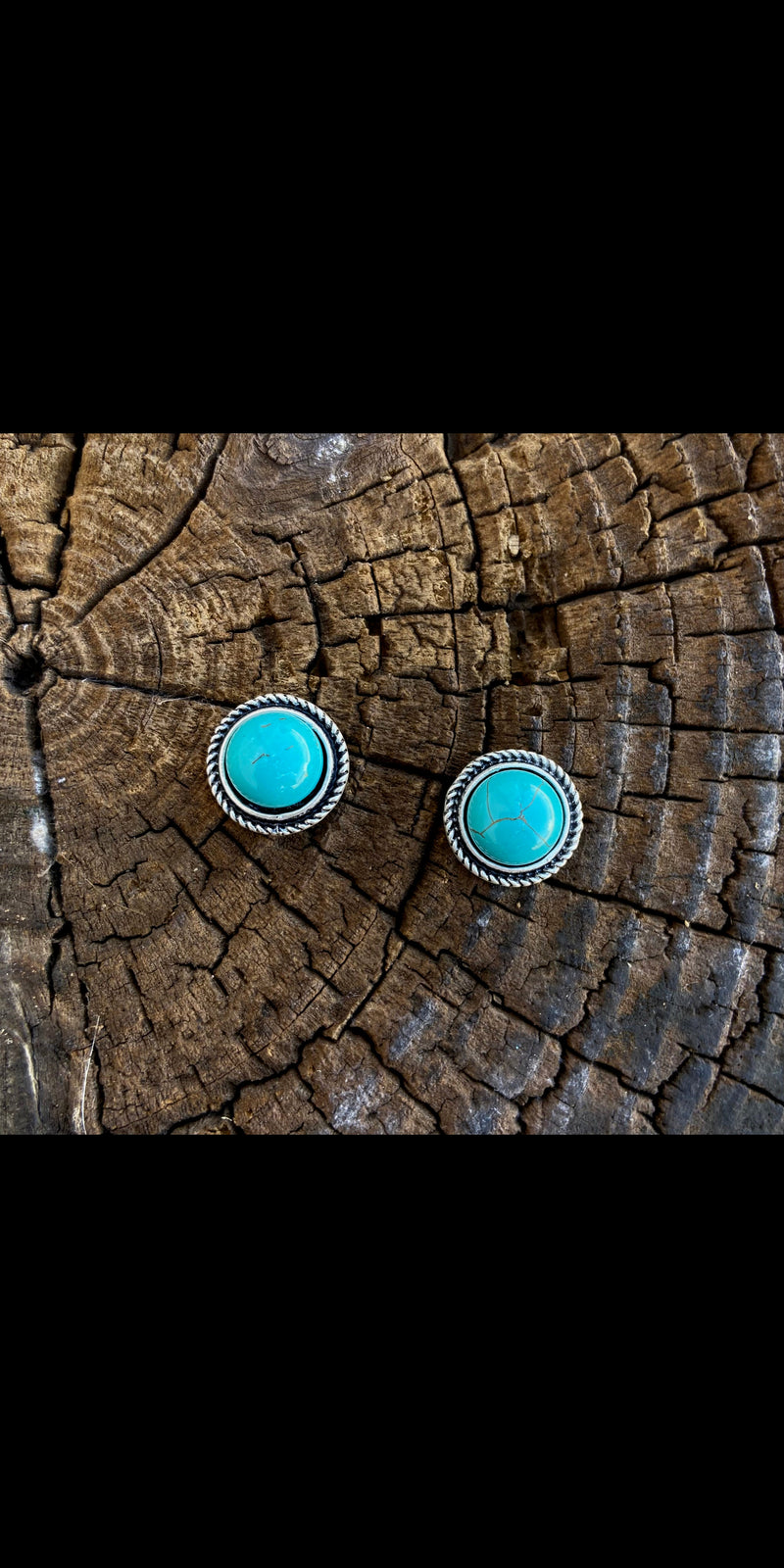 Helen Turquoise Stud Earrings
