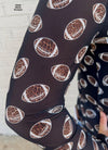 The Girls of Fall Leopard Football Mesh Layering Top - Also in Plus Size