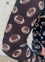 The Girls of Fall Leopard Football Mesh Layering Top - Also in Plus Size
