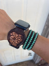 Rio Vista Leather Smart Watch Band