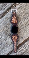 Rio Vista Leather Smart Watch Band