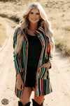 Sun Valley Serape Blazer Jacket - Also in Plus Size