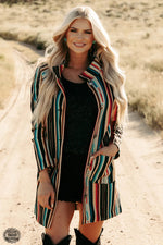 Sun Valley Serape Blazer Jacket - Also in Plus Size