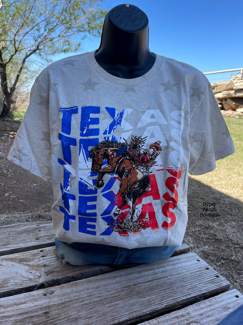 Texas on Repeat Star Tee