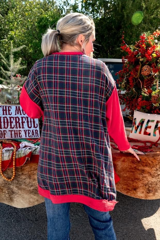 Perhaps Christmas Means Just A Little Bit More Oversized Pullover - Also in Plus Size