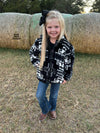 Jackson Hole Black Kids Softest Aztec Jacket