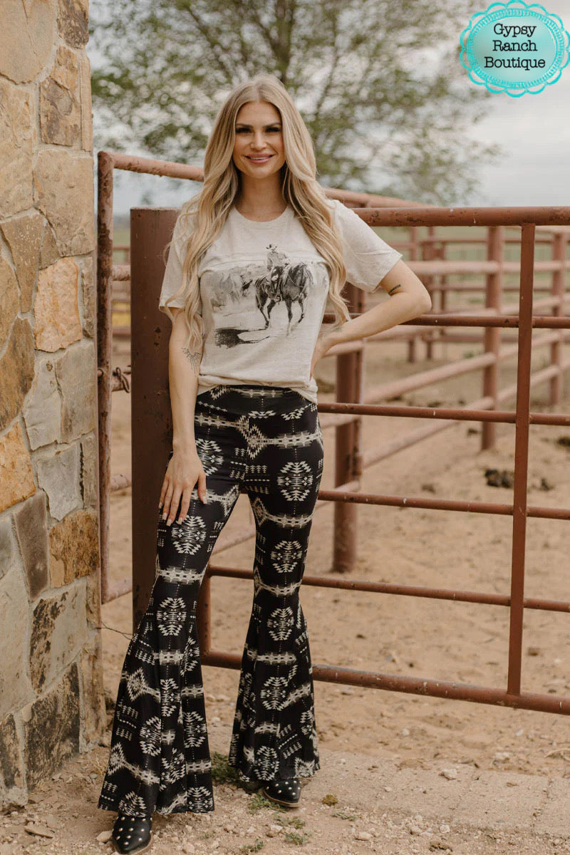 Coal Creek Aztec Bell Bottoms