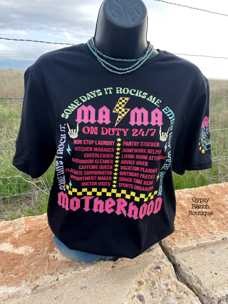 Motherhood Sometimes I Rock It Tee - Also in Plus Size