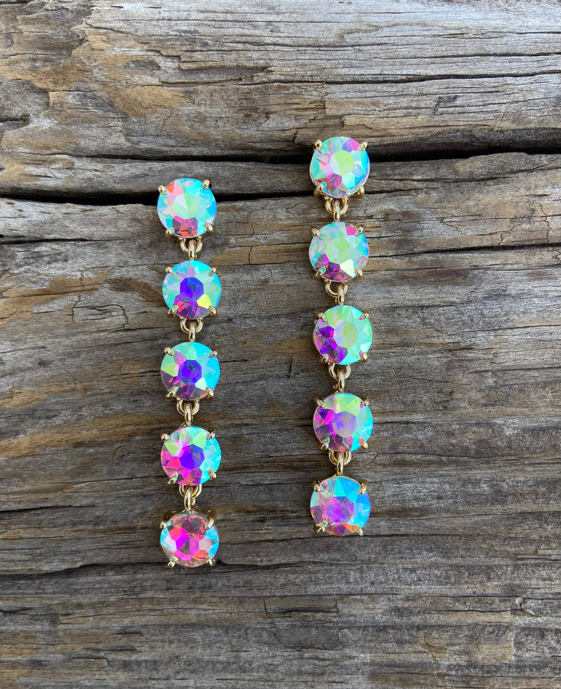 Fairfield AB Crystal Dangle Earrings