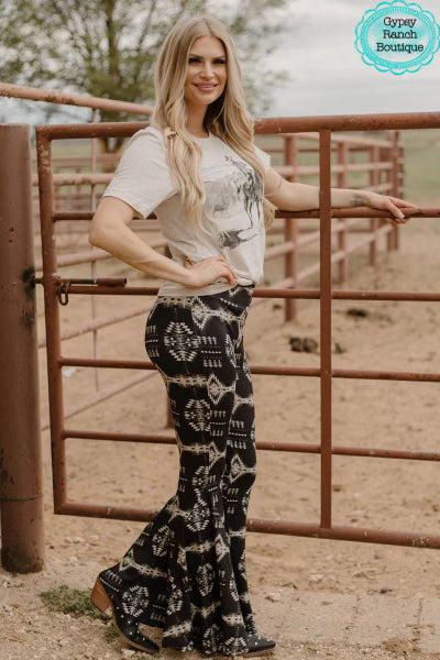 Coal Creek Aztec Bell Bottoms – Gypsy Ranch Boutique