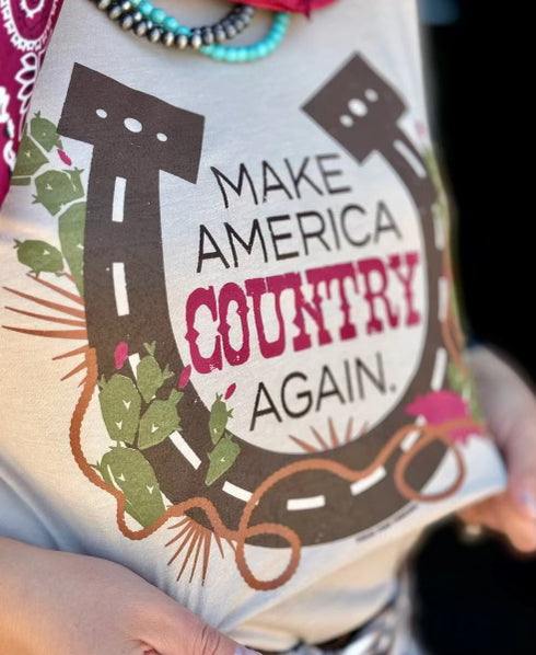 Make America Country Again Top - Also in Plus Size