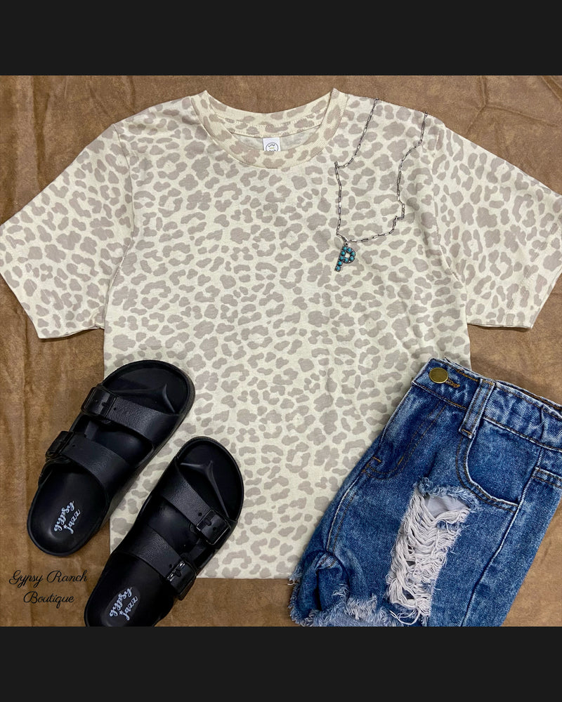 Kids Leopard Tee