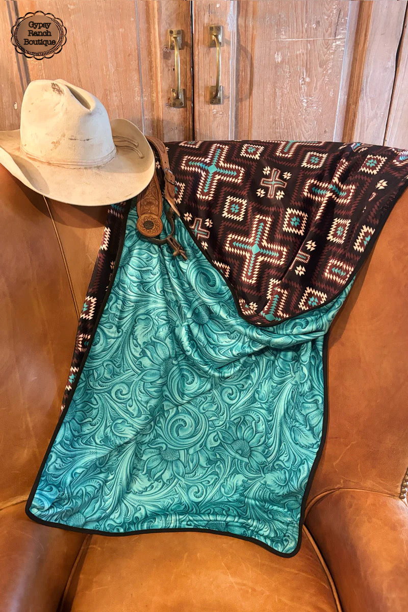 Wharton Cross Tooled Blanket