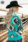 Dawsons Kreek Aztec Cardigan - Also in Plus Size