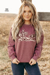 Cowboy Cutter Sweatshirt - Also in Plus Size