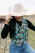 Concho Queen Vest - Also in Plus Size