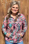 Midnight Bloom Pullover - Also in Plus Size