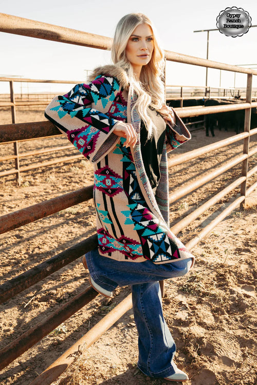 Arroyo Aztec Jacket- Also in Plus Size