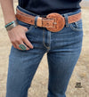 The Durango Tooled Belt & Buckle