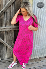 Summer in San Antone Boot Stitch Maxi Dress - Also in Plus Size