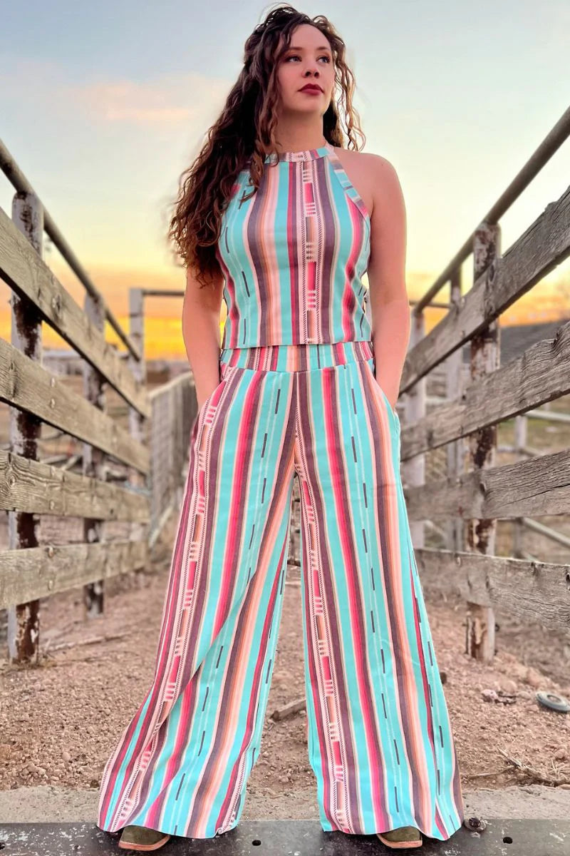 Rock this Town Serape Pants  - Also in Plus Size