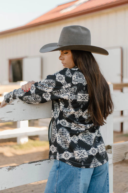 Aztec City Jacket - Also in Plus Size