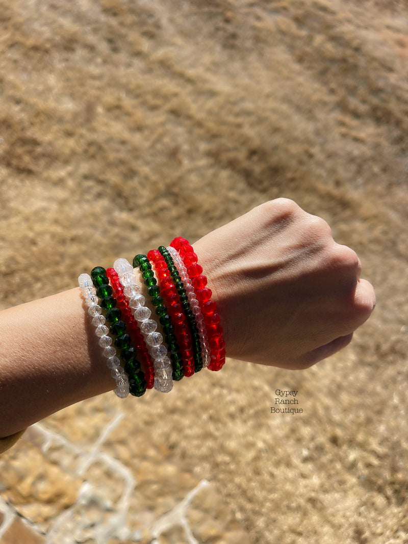 Christmas Glam Bracelet Set