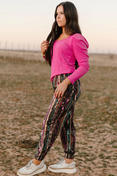Riggen Aztec Joggers - Also in Plus Size