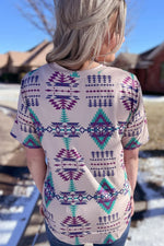 Lamar Aztec Top - Also in Plus Size