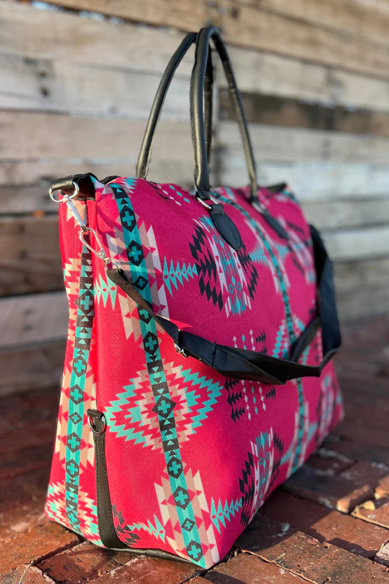 Back to the Ranch Overnight XL Tote Bag