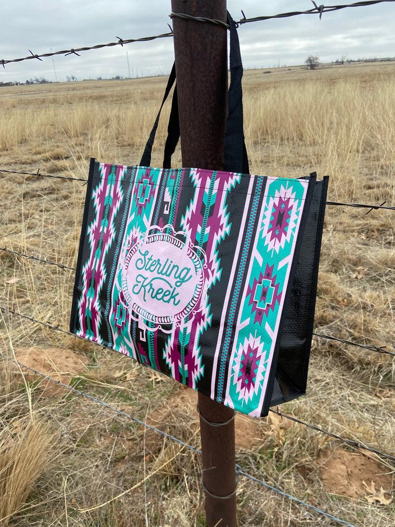 Sterling Kreek Aztec Print Tote Bag