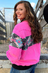 Sioux Falls Aztec Jacket - Also in Plus Size