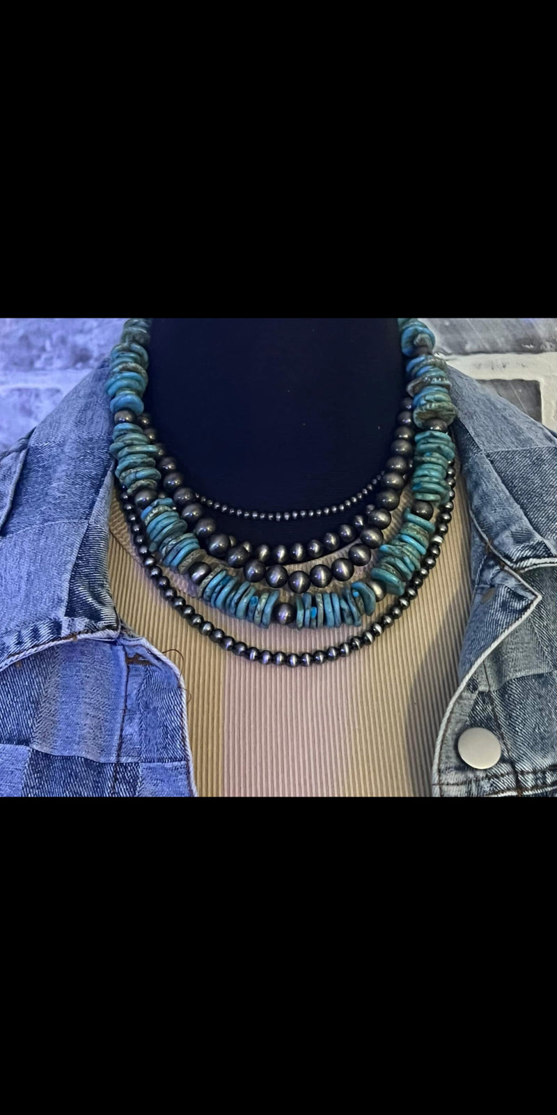 Asher Turquoise Navajo Necklace