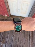 Lost Creek Leather Smart Watch Band