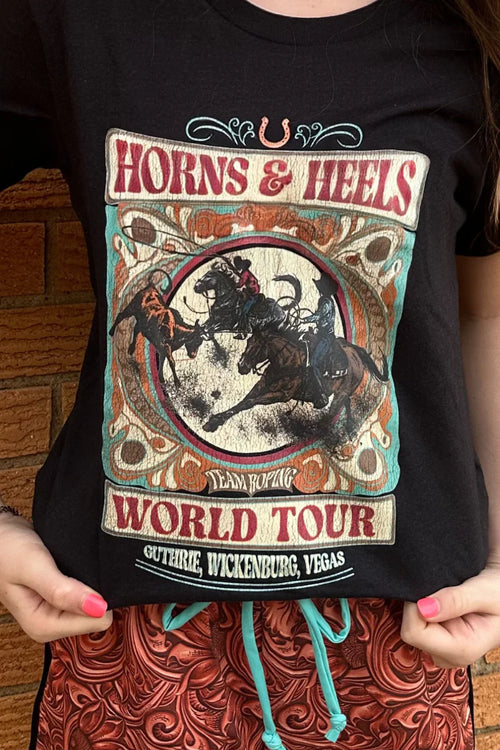 Kids- Team Roping World Tour Tee