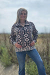 Canyon Echo Aztec Pullover - Also in Plus Size