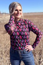 Party in the Hutch Mesh Layering Top - Also in Plus Size