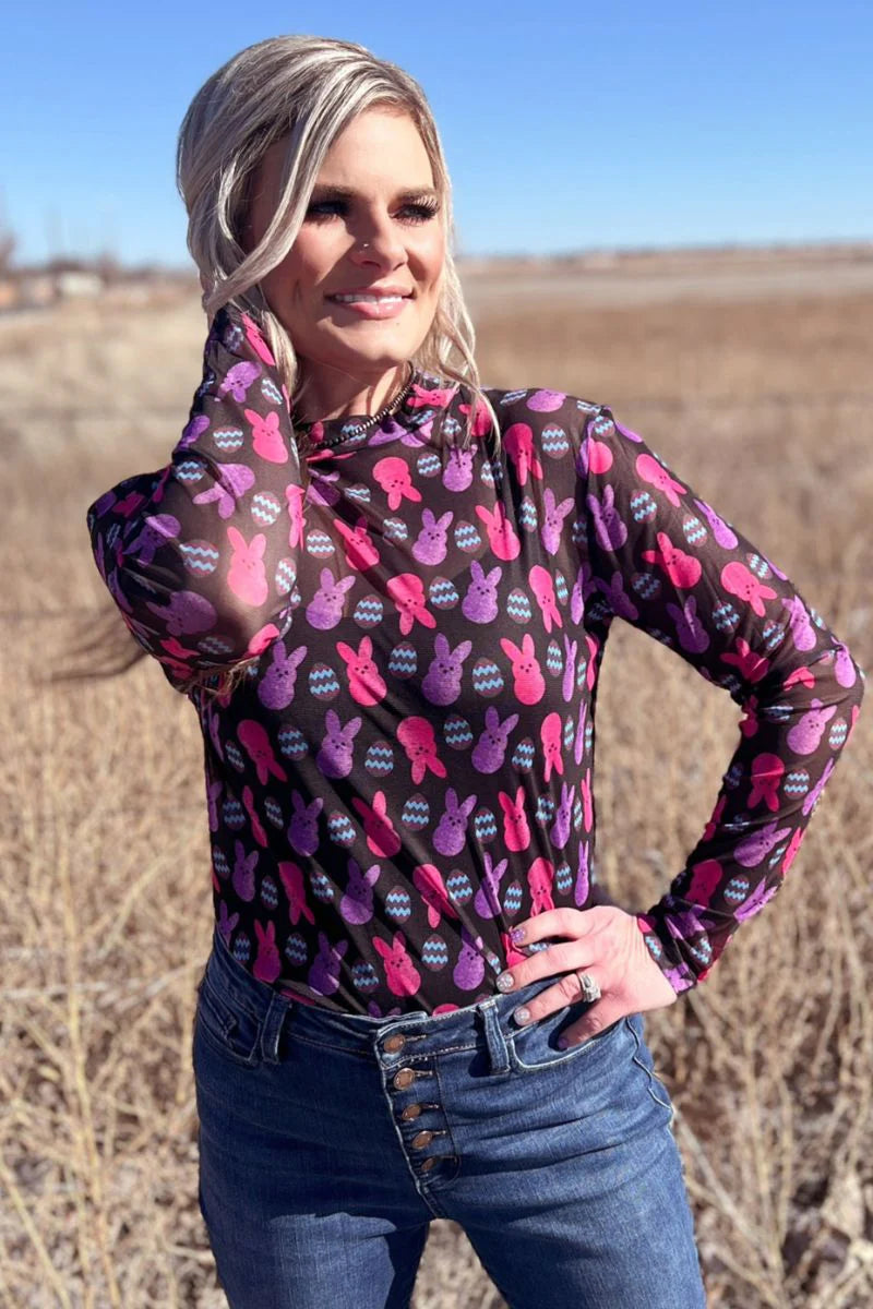 Party in the Hutch Mesh Layering Top - Also in Plus Size