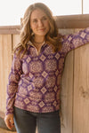 Harper Valley Purple Pullover - Also in Plus Size