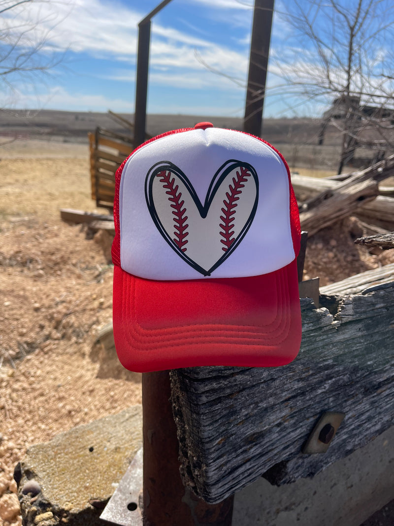 Heart Baseball Cap