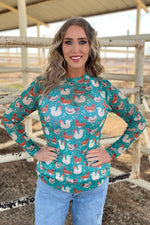 Fly The Coop Mesh Layering Top - Also in Plus Size