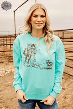 Goat Tyer Sweatshirt - Also in Plus Size