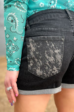 On The Range Cowhide Shorts - Also in Plus Size