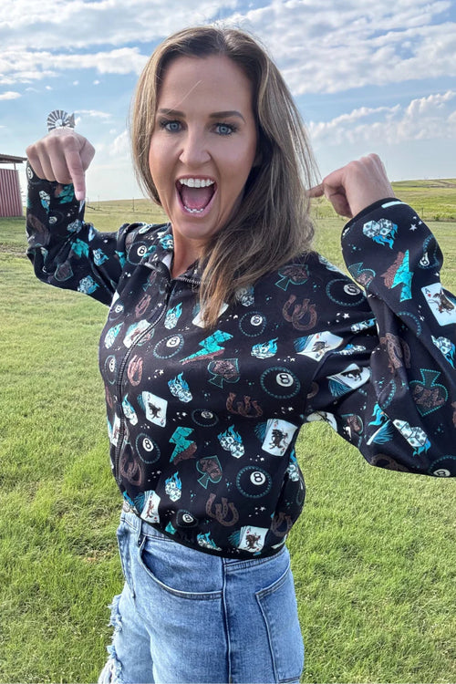 Cowgirl Charm Cropped Jacket - Also in Plus Size