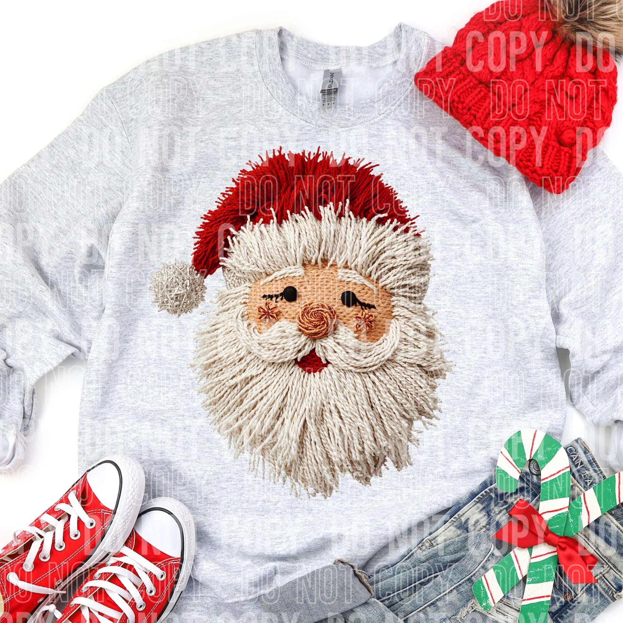 Santa Faux Yarn String Sweatshirt - Also can in Plus Size – Gypsy Ranch ...