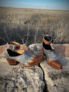 The Stockyard Cowhide Tooled Leather Boots