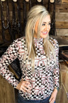 Baseball Bow Mesh Layering Top - Also in Plus Size