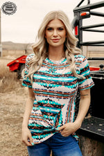 Eureka Springs Aztec Knot Top - Also in Plus Size