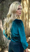 Texas Twist Emerald Green Top - Also in Plus Size