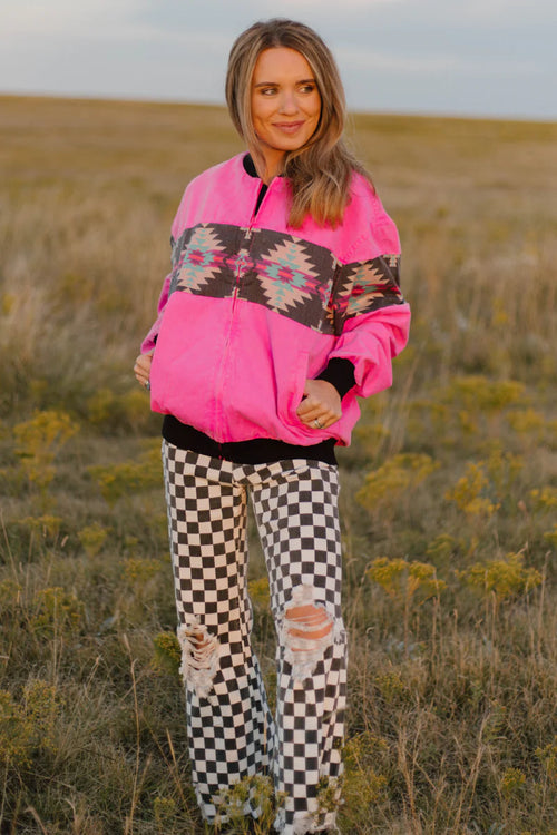 Sioux Falls Aztec Jacket - Also in Plus Size